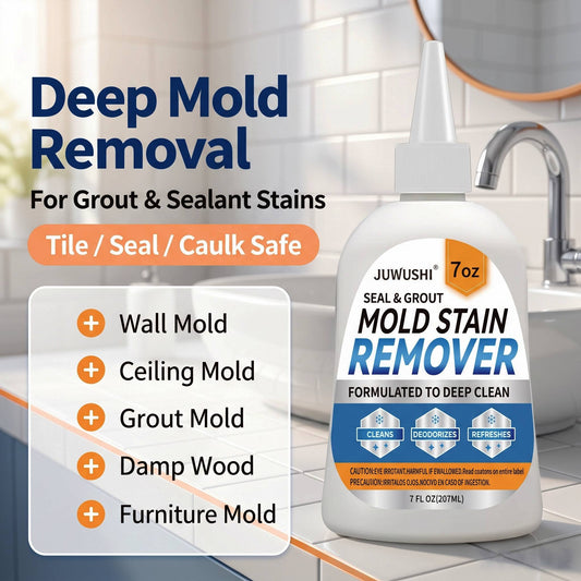 Mildew Remover Gel Cleaner, Heavy-Duty Stain Removal, 7 Fl Oz